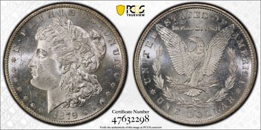 1879-S $1 MS64
