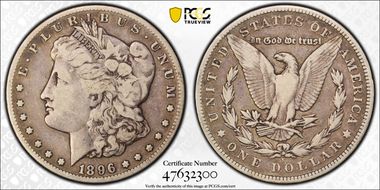1896-S $1 F12