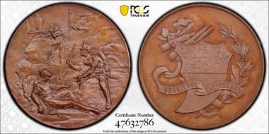 No Date Medal Lausanne R-1659c Bronzed-Cu SP64