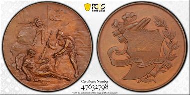 No Date Medal Lausanne R-1659c Bronzed-Cu SP65
