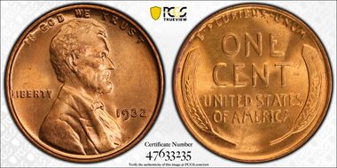 1932 1C MS65RD