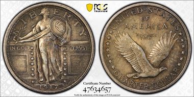 1917 25C Type 1 AU55
