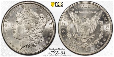 1883-CC $1 MS62