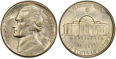 1942-S/S 5C RPM, FS-501 MS64