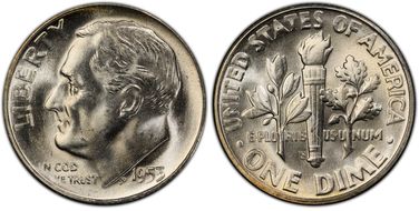 1953-S/S 10C RPM FS-501 MS66