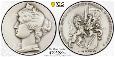 1948 Medal Zurich R-1897a Matte Ag SP63