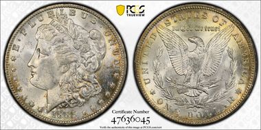 1885-O $1 MS62