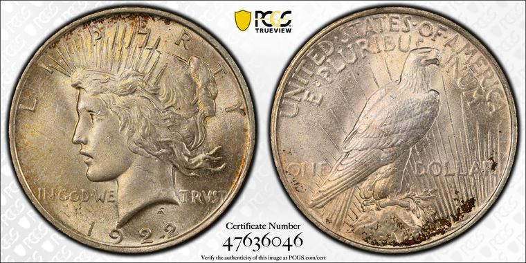 Cert 47636046 - Coin Image