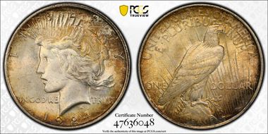 1924 $1 MS62