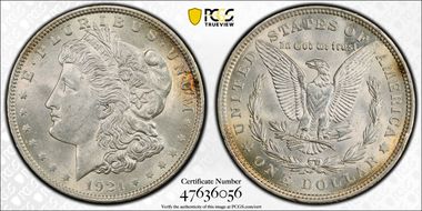 1921 $1 Morgan MS61