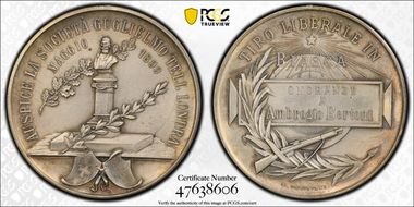 1899 Medal Biasca R-1410a Matte Ag SP62