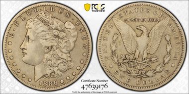 1886-O $1 VF25