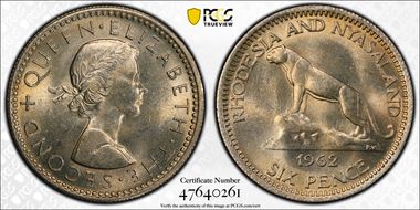 1962 6D MS64