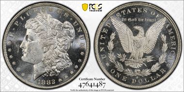 1882-O $1 MS64DMPL