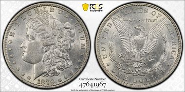 1879 $1 AU55