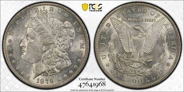 1879-O $1 AU55