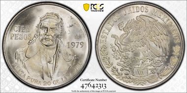 1979-Mo 100 P KM-483.2  Ag MS66