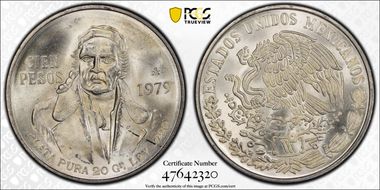 1979-Mo 100 P KM-483.2  Ag MS66