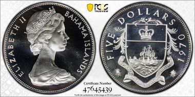 1970 $5 PR68DCAM