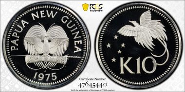 1975-FM 10 Kina PR69DCAM