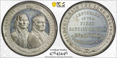 (1853) Medal BHM-2518 WM SP62