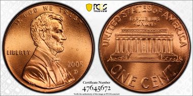 2005-D 1C Satin Finish SP69RD