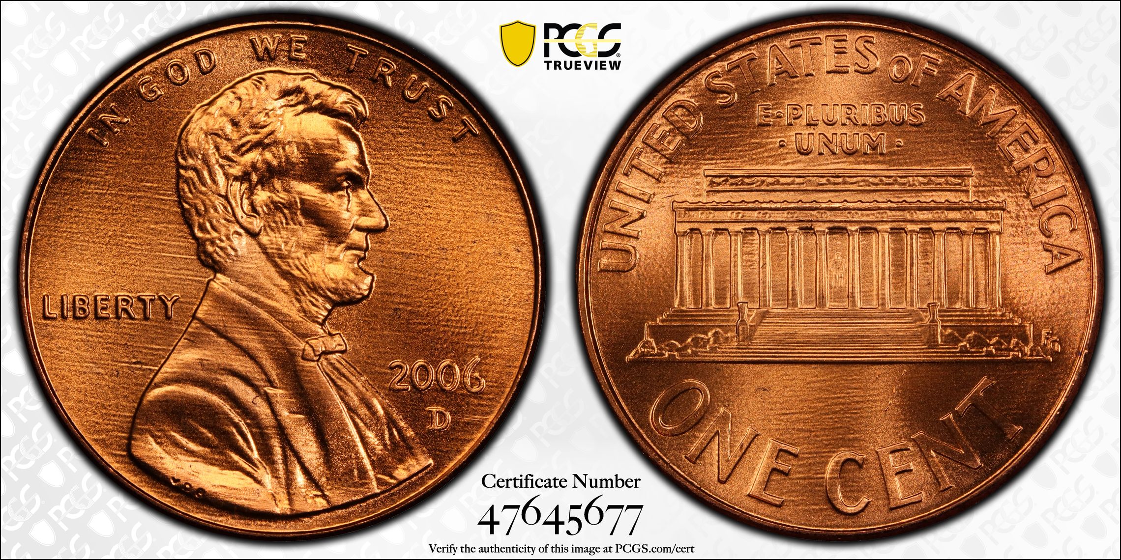 2006 D Satin Finish Cent