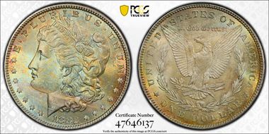 1882 $1 MS65