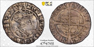 (1530-44) 1/2 Grt S-2348 York, Key AU50