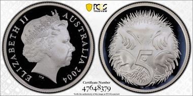 2004 5C Silver PR68DCAM