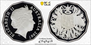 2007 50C Silver PR69DCAM