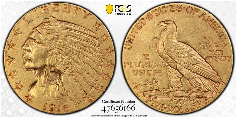 Cert 47656166 - Coin Image