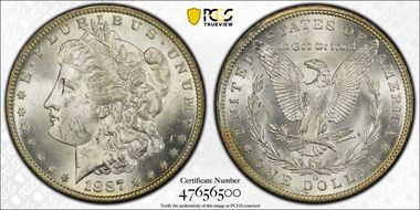 1887-O $1 MS63