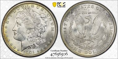 1901-O $1 MS64
