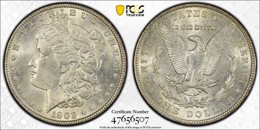 1902 $1 MS63
