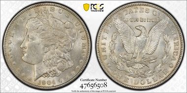 1904 $1 MS62