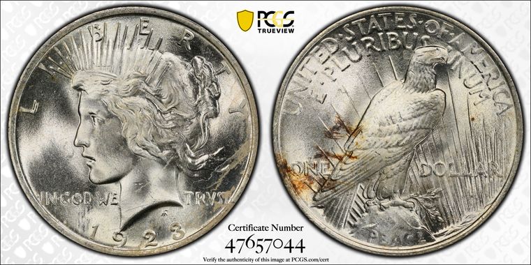 Cert 47657044 - Coin Image