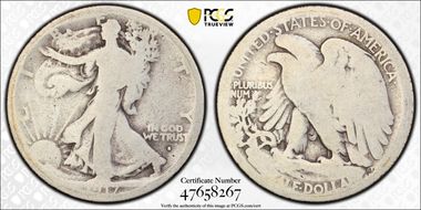 1917-S 50C Obverse AG3