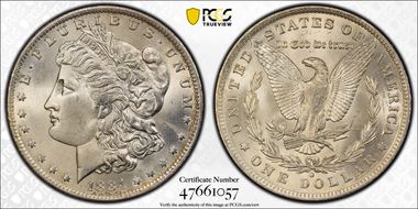 1884-O $1 MS64