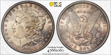 1881 $1 MS63