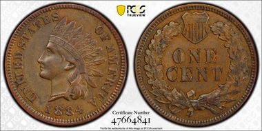 1884 1C AU55BN