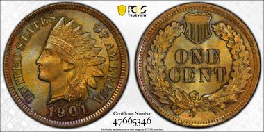 1901 1C MS66BN