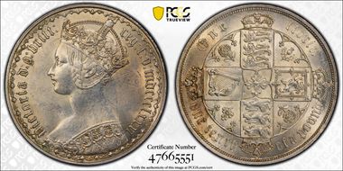 1881 Florin S-3900 MS63