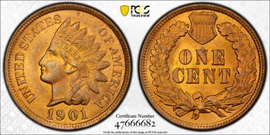 1901 1C MS64RB