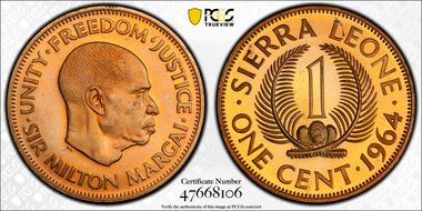 1964 1C KM-17 PR66CAM