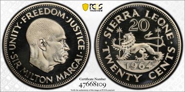 1964 20C KM-20 PR68DCAM