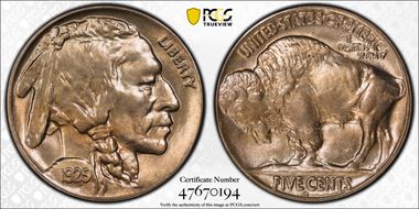 1925-D 5C MS65+