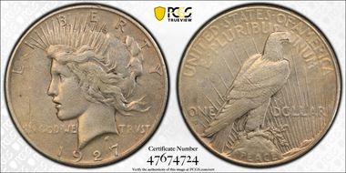 1927-S $1 XF40