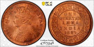 1889(C) 1/4 An SW-6.509 MS64RD