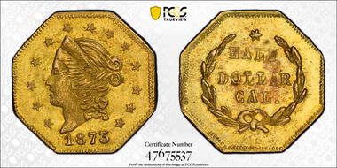 1873 G50C BG-915 MS64